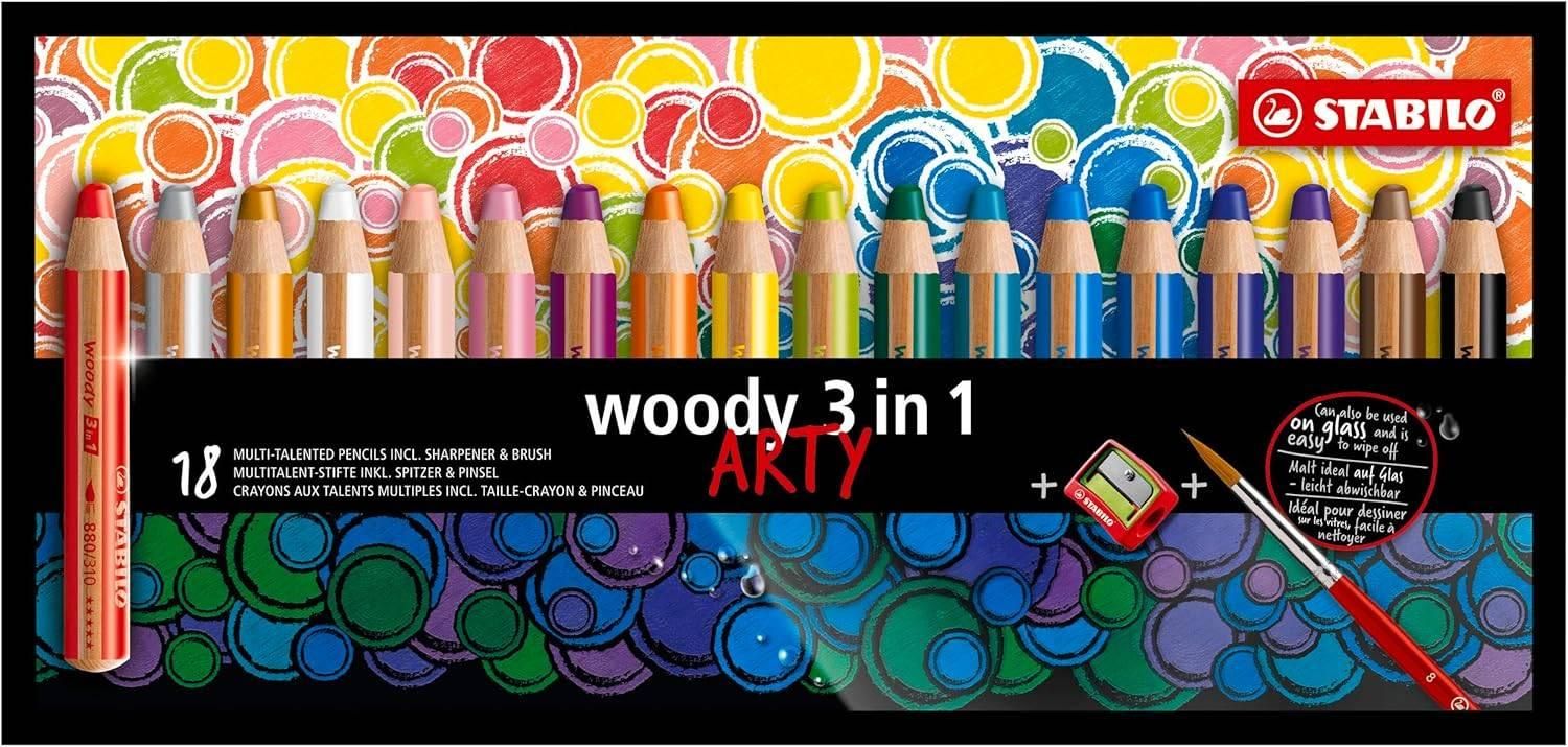 مداد رنگی سه کاره استابیلو STABILO woody 3 in 1|لوازم التحریر|تهران, نیلوفر|دیوار