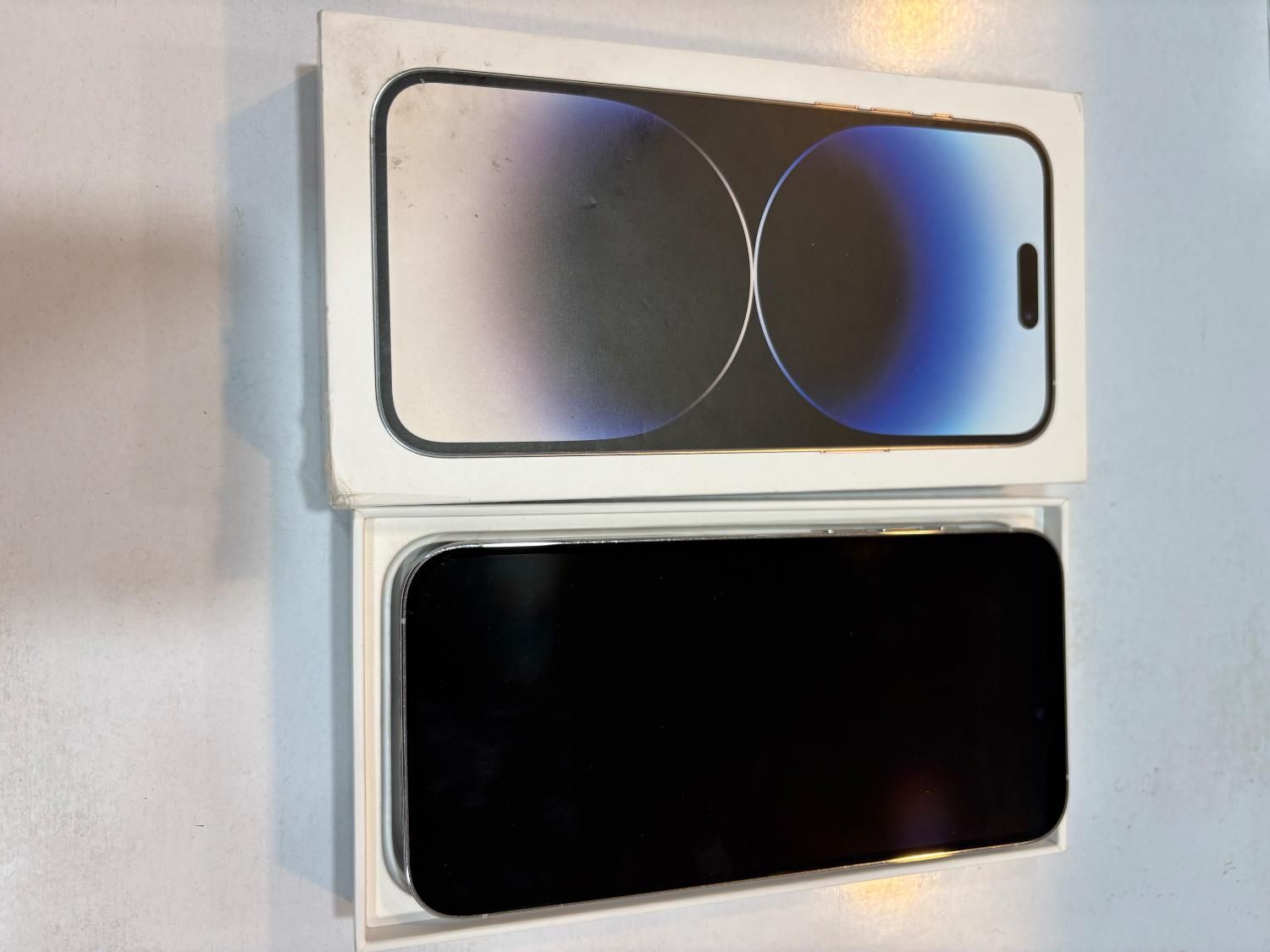 iphon 14 pro max بدون خط وخش پک اصلی|موبایل|رفسنجان, |دیوار