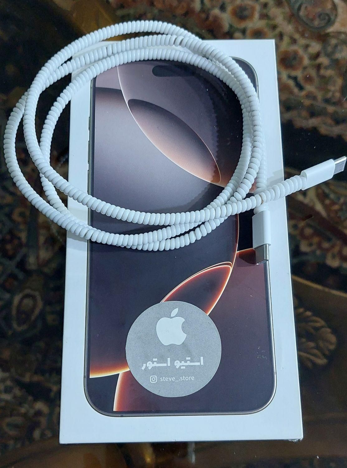 اپل iPhone 16 Pro Max با حافظهٔ ۲۵۶ گیگابایت|موبایل|دزفول, |دیوار