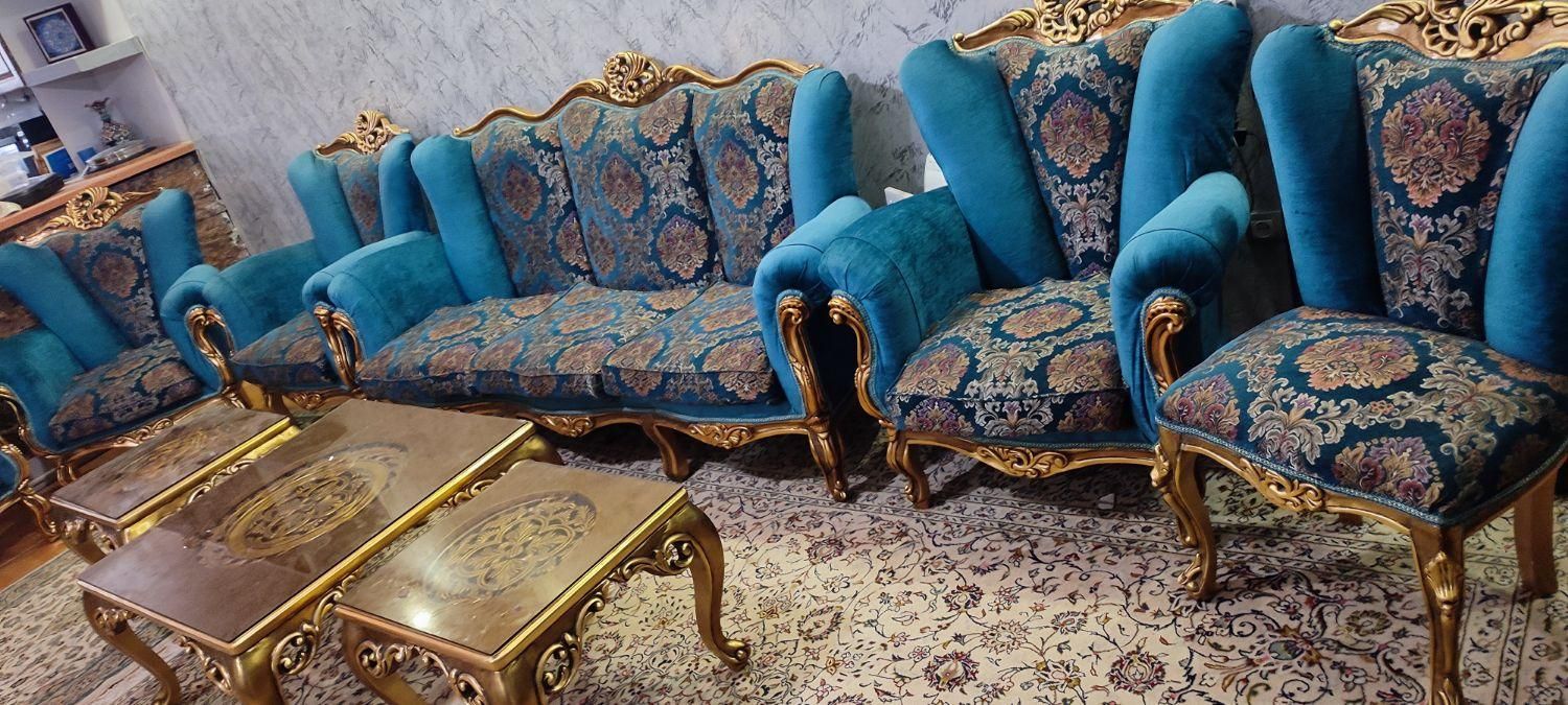 مبل کاملا سالم و بدون هیچ ایراد|مبلمان خانگی و میز عسلی|کرج, عظیمیه|دیوار