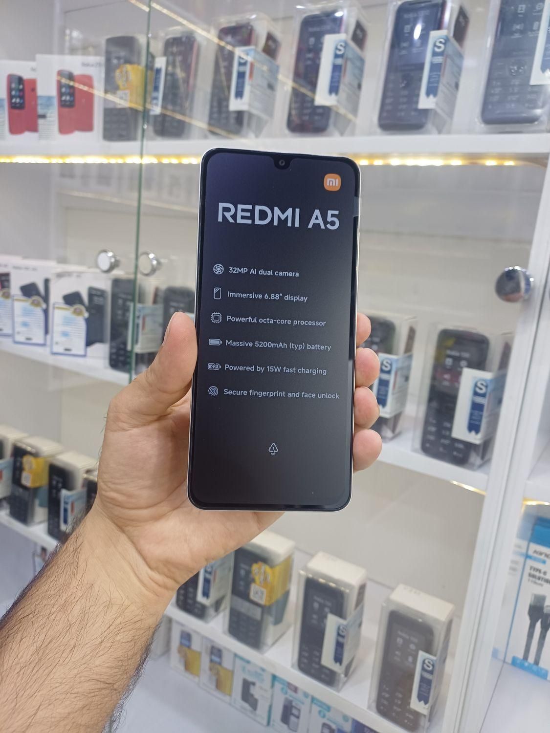 شیائومی redmi a5 4g با حافظهٔ ۱۲۸ گیگابایت|موبایل|رشت, استادسرا|دیوار