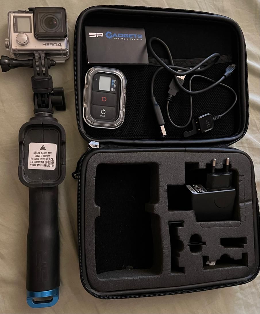 دوربین GOPro hero 4 به همراه کلیه وسایل جانبی|دوربین عکاسی و فیلم‌برداری|تهران, امانیه|دیوار
