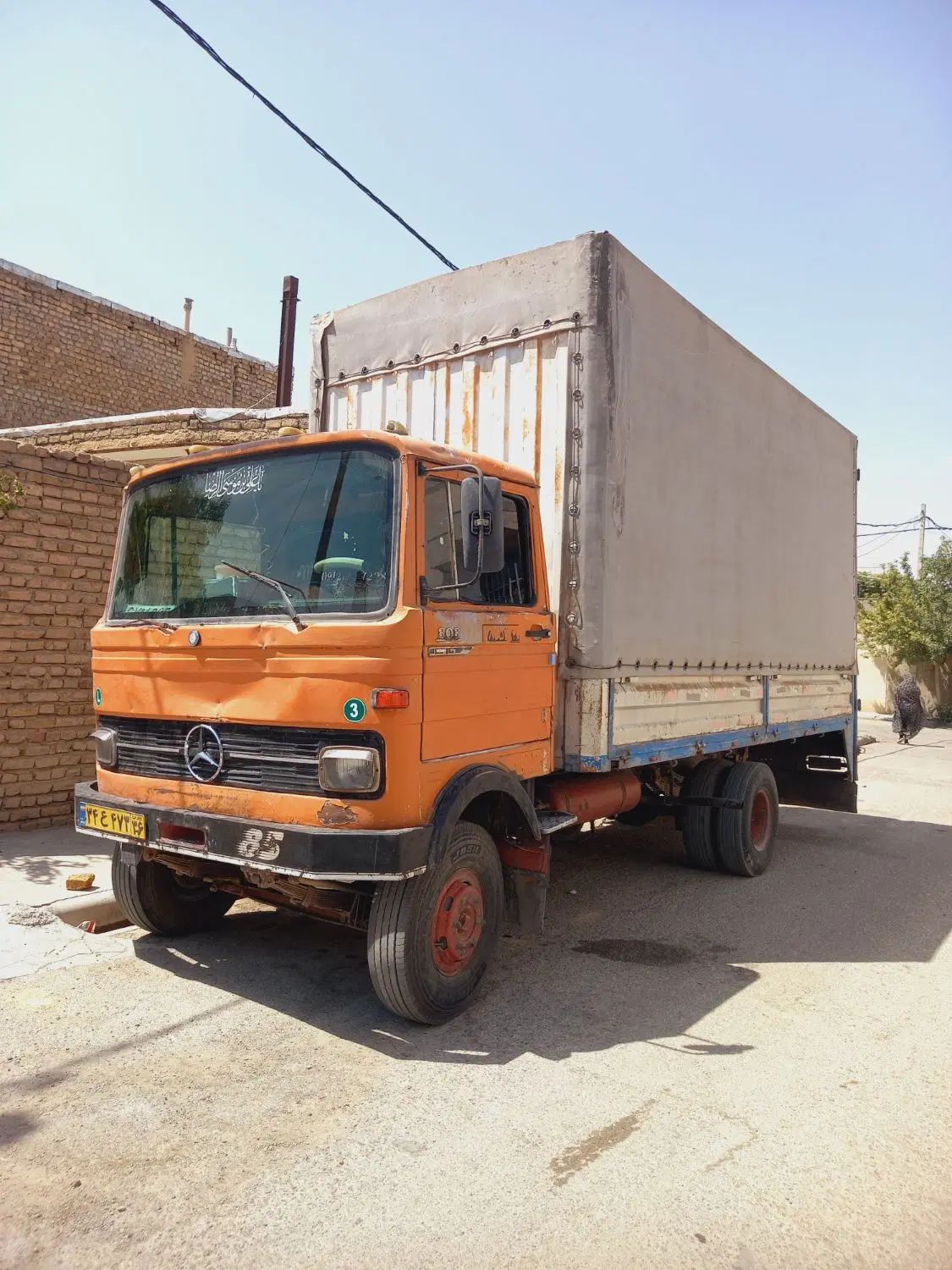 خاور 808مسقف چادری|خودرو سنگین|تهران, جنت‌آباد شمالی|دیوار