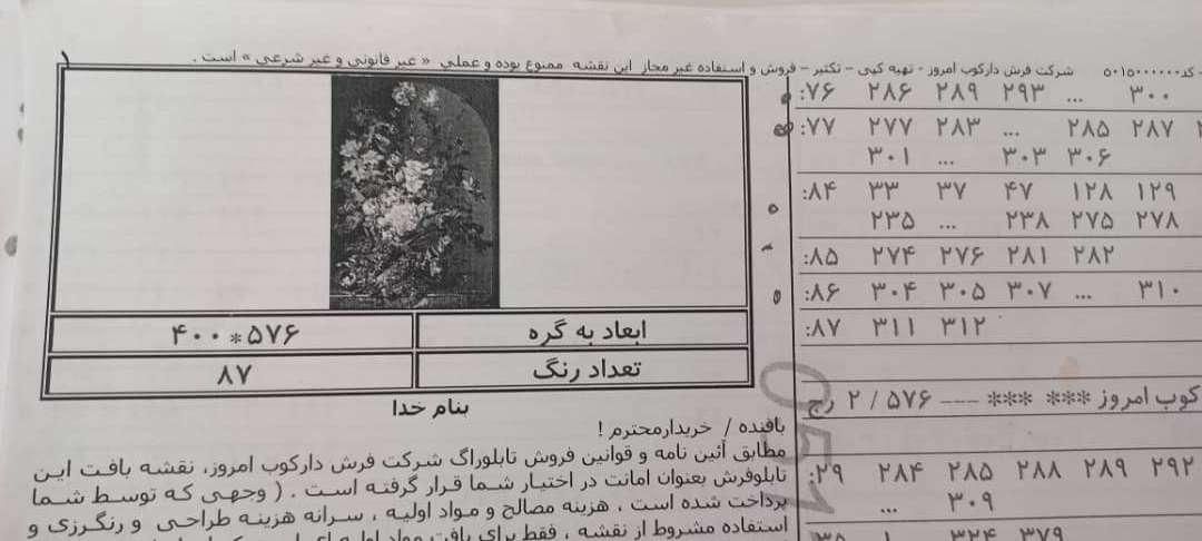تابلو فرش با لوازم کامل|تابلو فرش|شیراز, شهرک نیروی انتظامی|دیوار