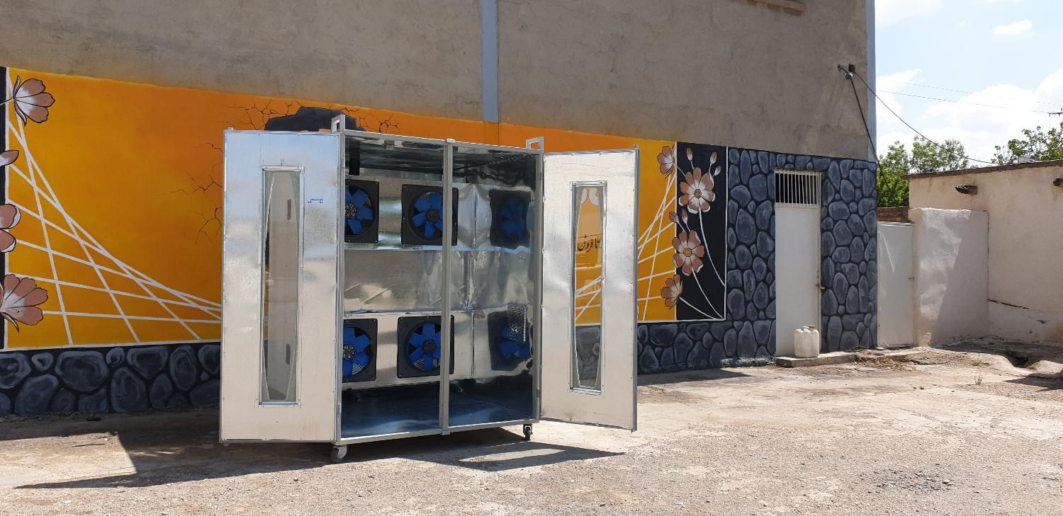 خشک کن دستگاه گل محمدی و غنچه و دمنوش|ماشینآلات صنعتی|بردسیر, |دیوار