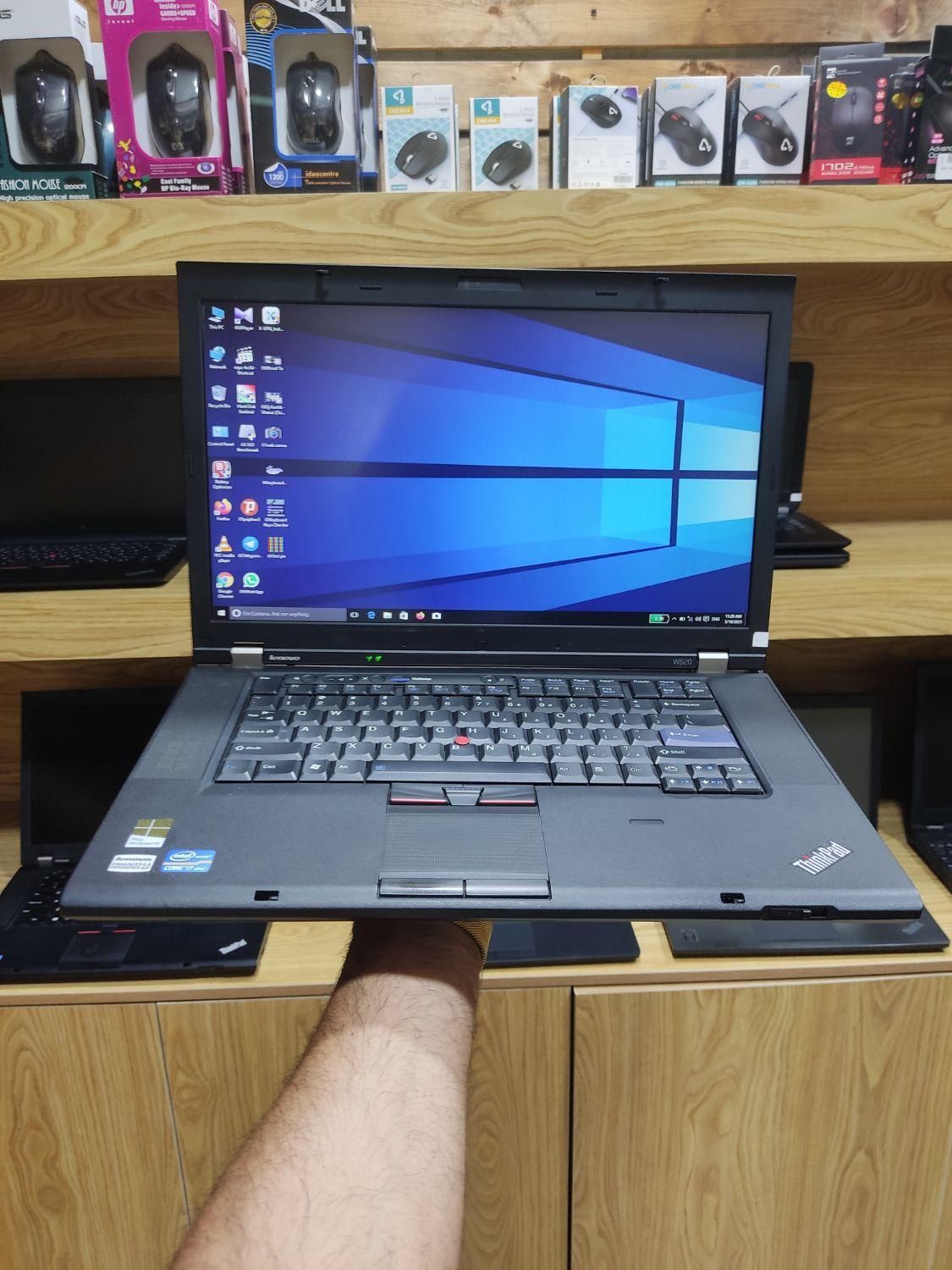 گرافیکدارLenovo W530 i7QM رم۱۲/هارد256ssd/گیم/رندر|رایانه همراه|تهران, استخر|دیوار