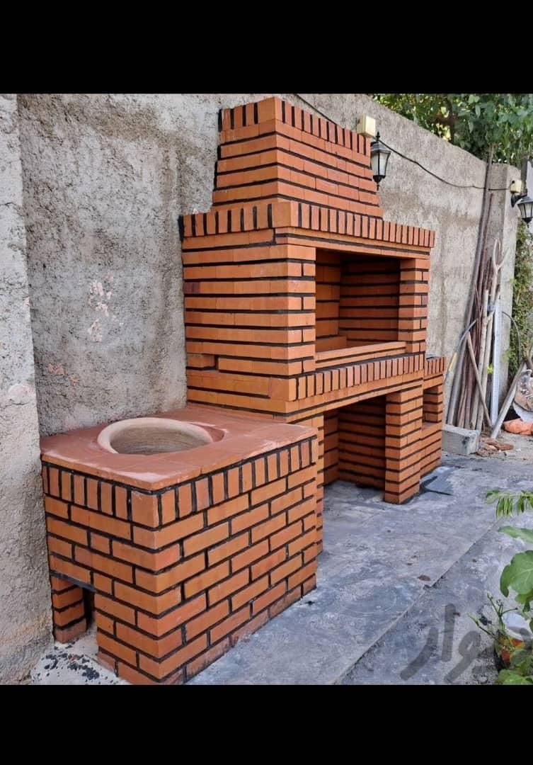 کباابپزز آجری کلیه کارهای آجری و سنتی تنور پیتزا|خدمات پیشه و مهارت|بندر گناوه, |دیوار