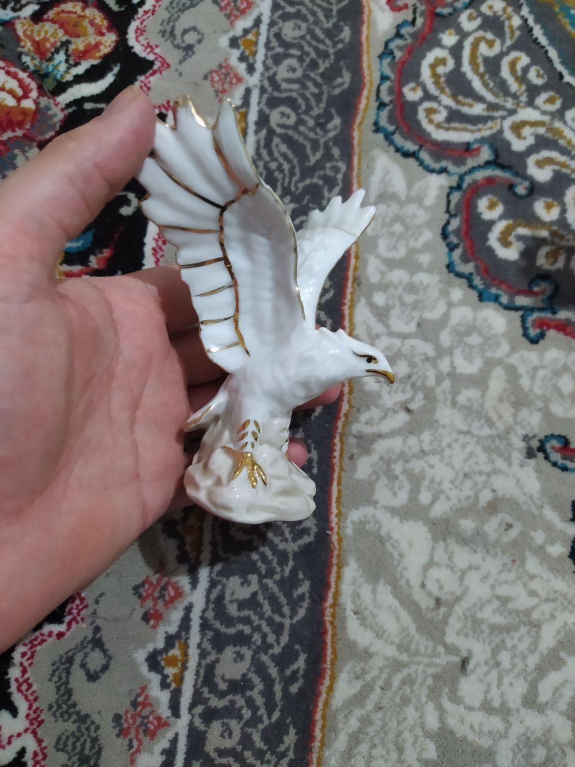 دو عدد مجسمه چینی عقاب|مجسمه، تندیس، ماکت|تهران, جوادیه|دیوار