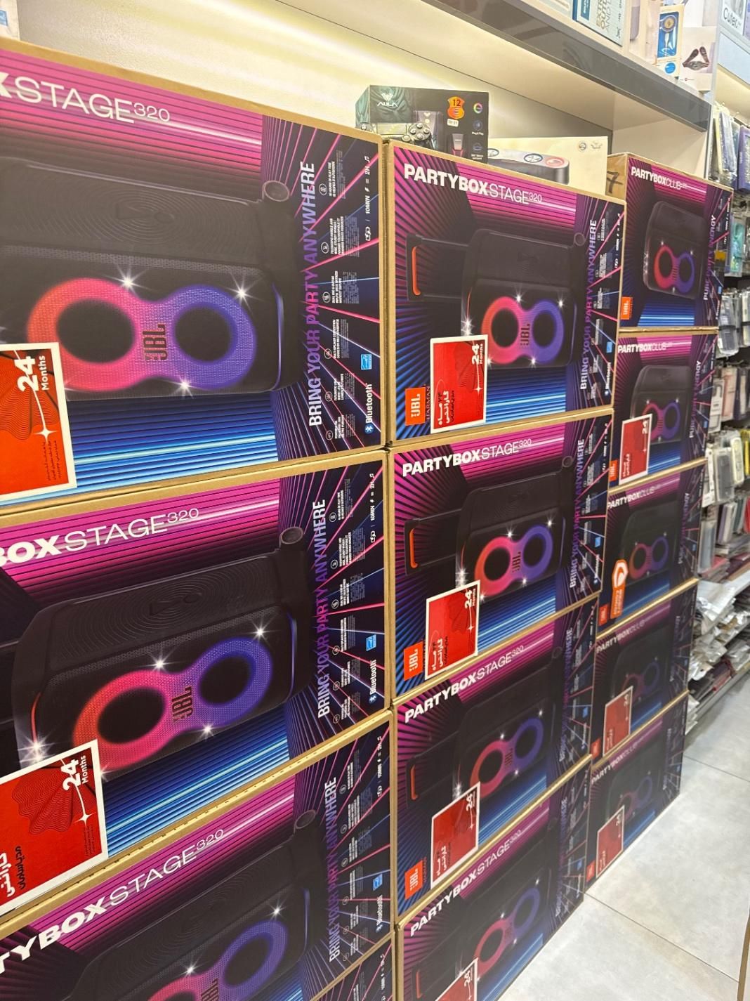 اسپیکر جی بی ال مدلjbl partybox Stage 320|پخش‌کننده همراه|کرج, اصفهانی‌ها|دیوار