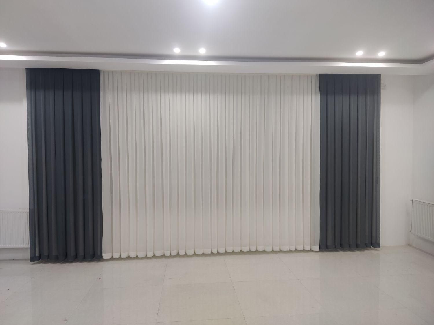 پلیسه پانچ مینیمال پرده آماده نصب نصاب همین الان|پرده، رانر، رومیزی|مشهد, الهیه|دیوار