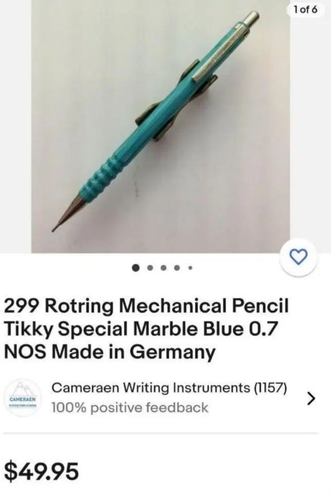 rotring tikky مداد اتود روترینگ ساخت آلمان 0.7|لوازم التحریر|تهران, سهروردی|دیوار