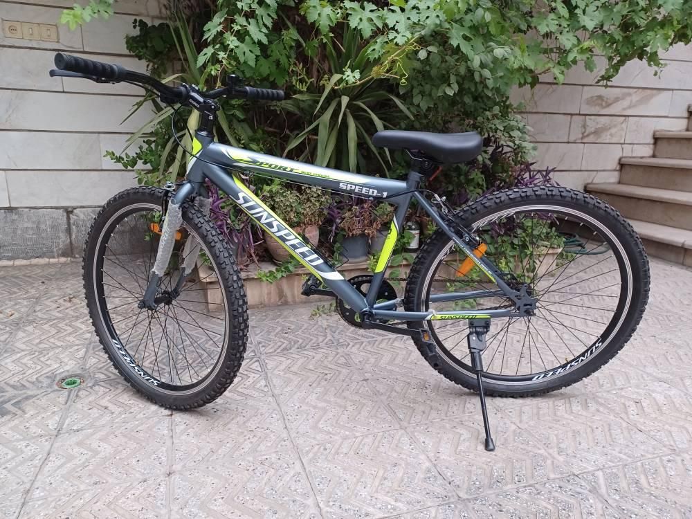 دوچرخه نو طوسی - فنری سایز 26 محل سکونت * شهرری *|دوچرخه، اسکیت، اسکوتر|ری, سرتخت|دیوار