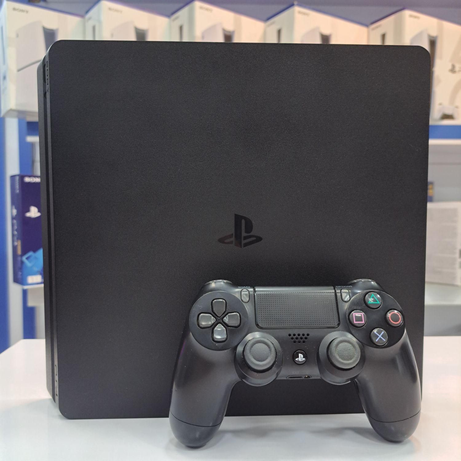 کنسول Ps4 Slim /با گارانتی/|کنسول، بازی ویدئویی و آنلاین|رشت, بازار|دیوار