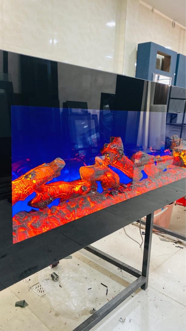 شومینه برقی/لمسی مدل۰۴|بخاری، هیتر، شومینه|کاشان, پا نخل|دیوار