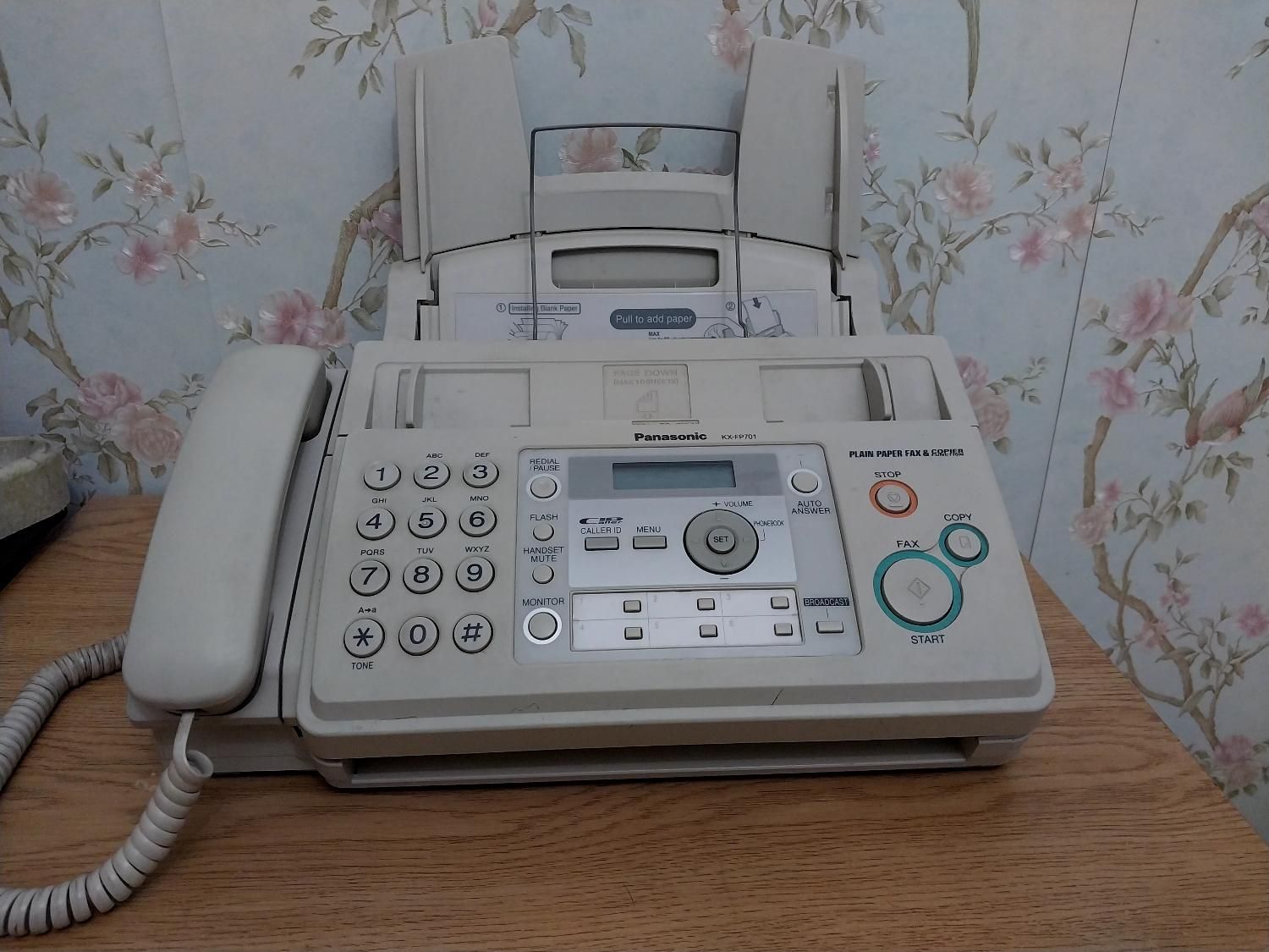 تلفن و فکس پاناسونیک|پرینتر، اسکنر، کپی، فکس|رشت, گلسار|دیوار