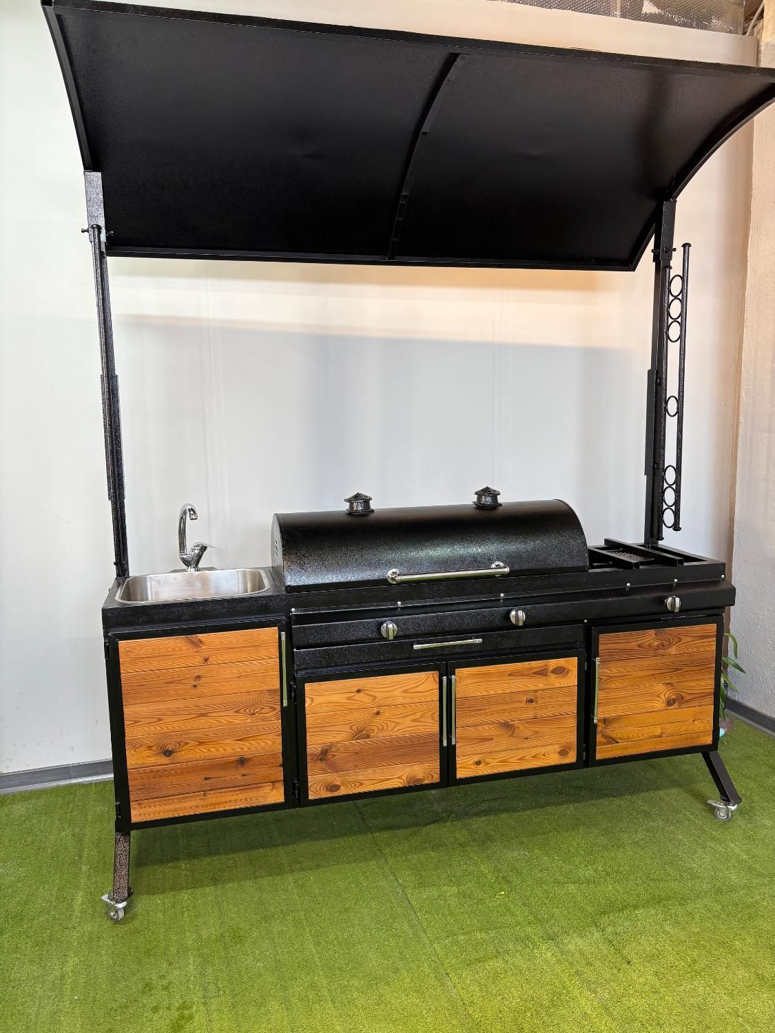 باربیکیو گازی ذغالی|اجاق گاز و لوازم برقی پختوپز|ماهدشت, |دیوار