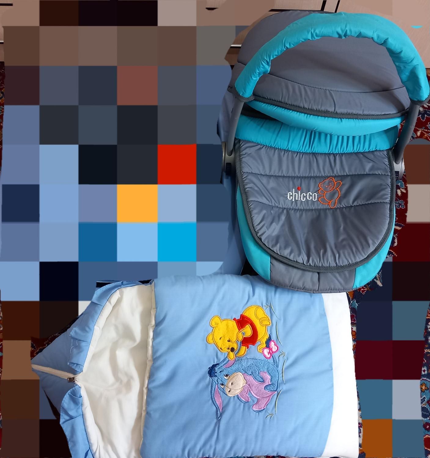 کرییر و کیسه خواب برند چیکو|کالسکه و لوازم جانبی|آستارا, |دیوار