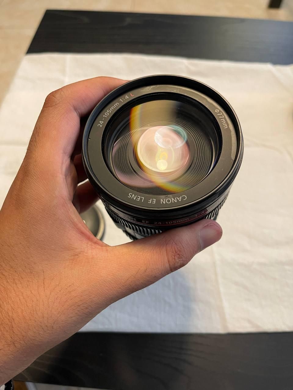 لنز کنون ۲۴-۱۰۵ f 4 canon|دوربین عکاسی و فیلم‌برداری|تهران, شهرک غرب|دیوار