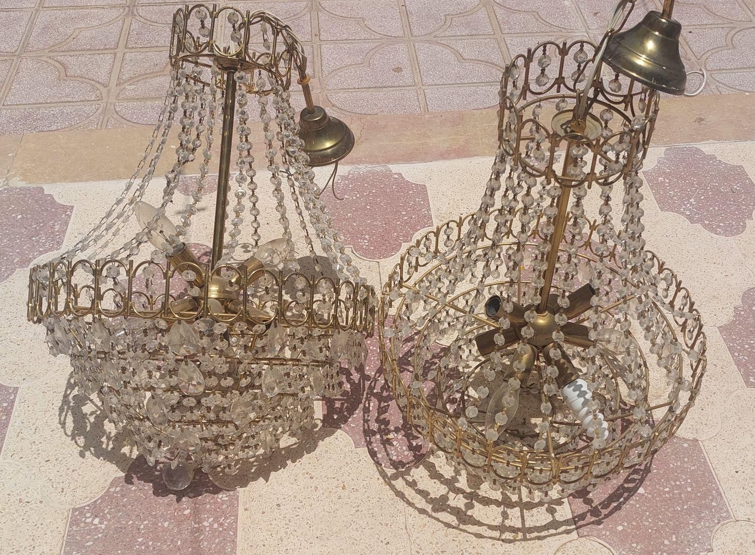 لوستر  برنز|لوستر و چراغ آویز|شیراز, پودنک|دیوار