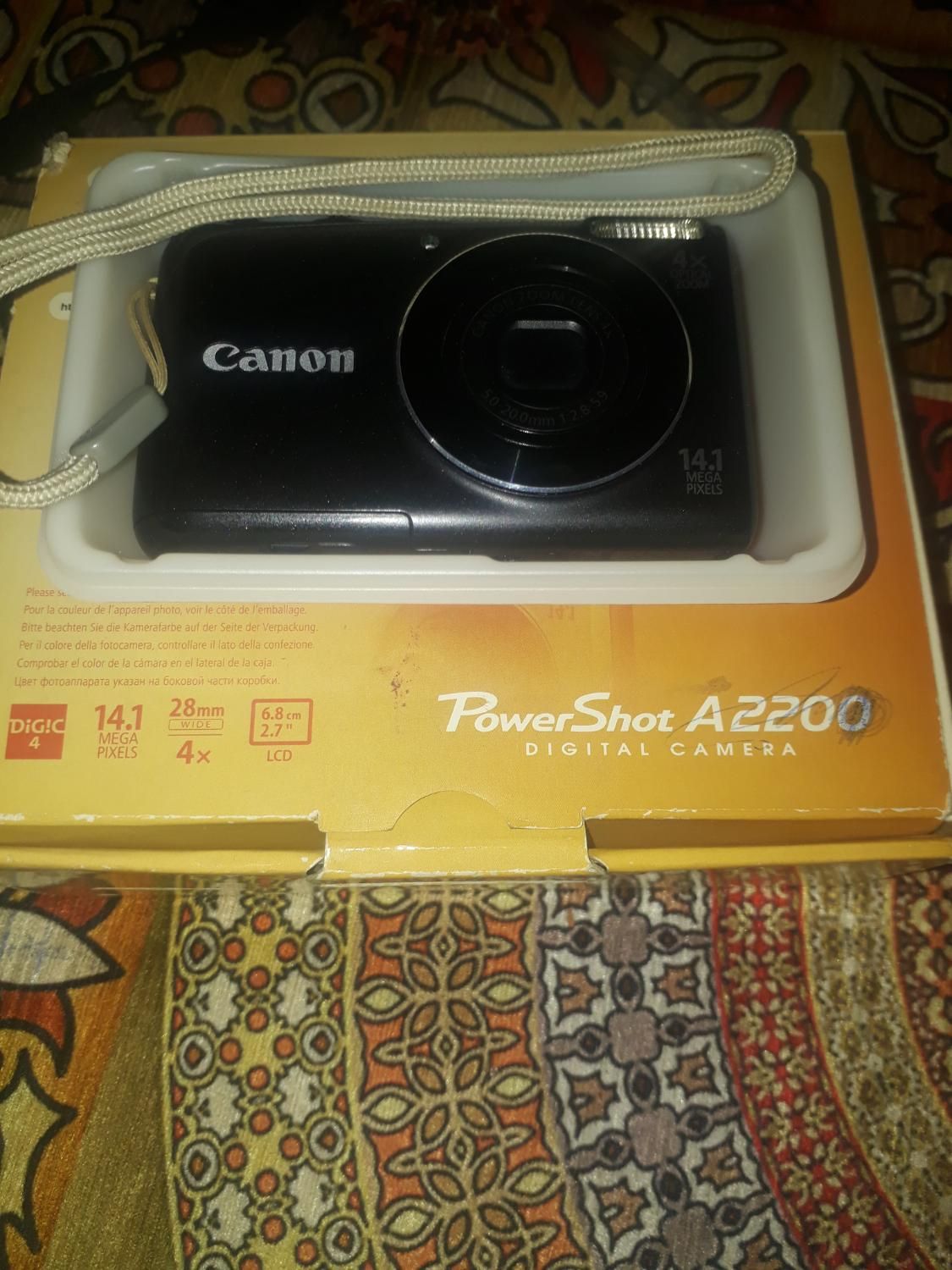 دوربین power shot A2200 canon درحد نو|دوربین عکاسی و فیلم‌برداری|تهران, خرمشهر|دیوار