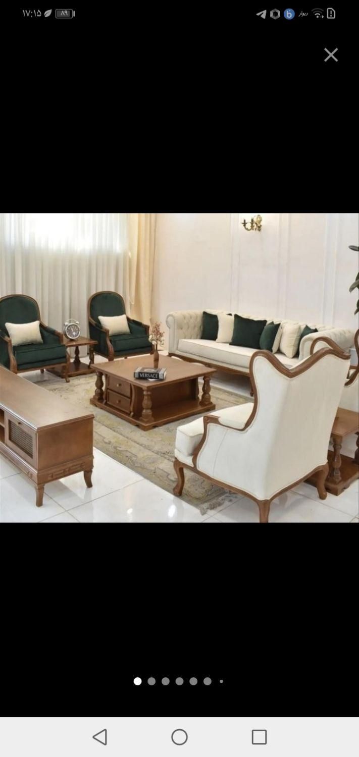 مبل فرانسوی کد809شرایط|مبلمان خانگی و میز عسلی|قزوین, |دیوار