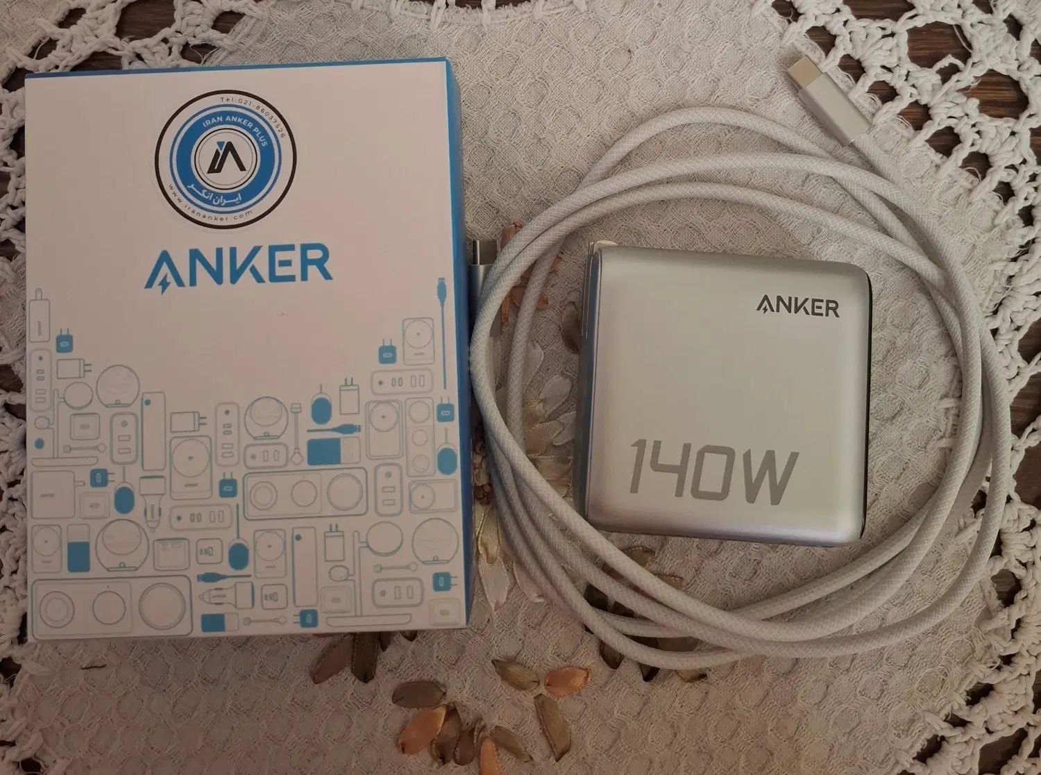 شارژ 140w انکر|لوازم جانبی موبایل و تبلت|تهران, لویزان|دیوار