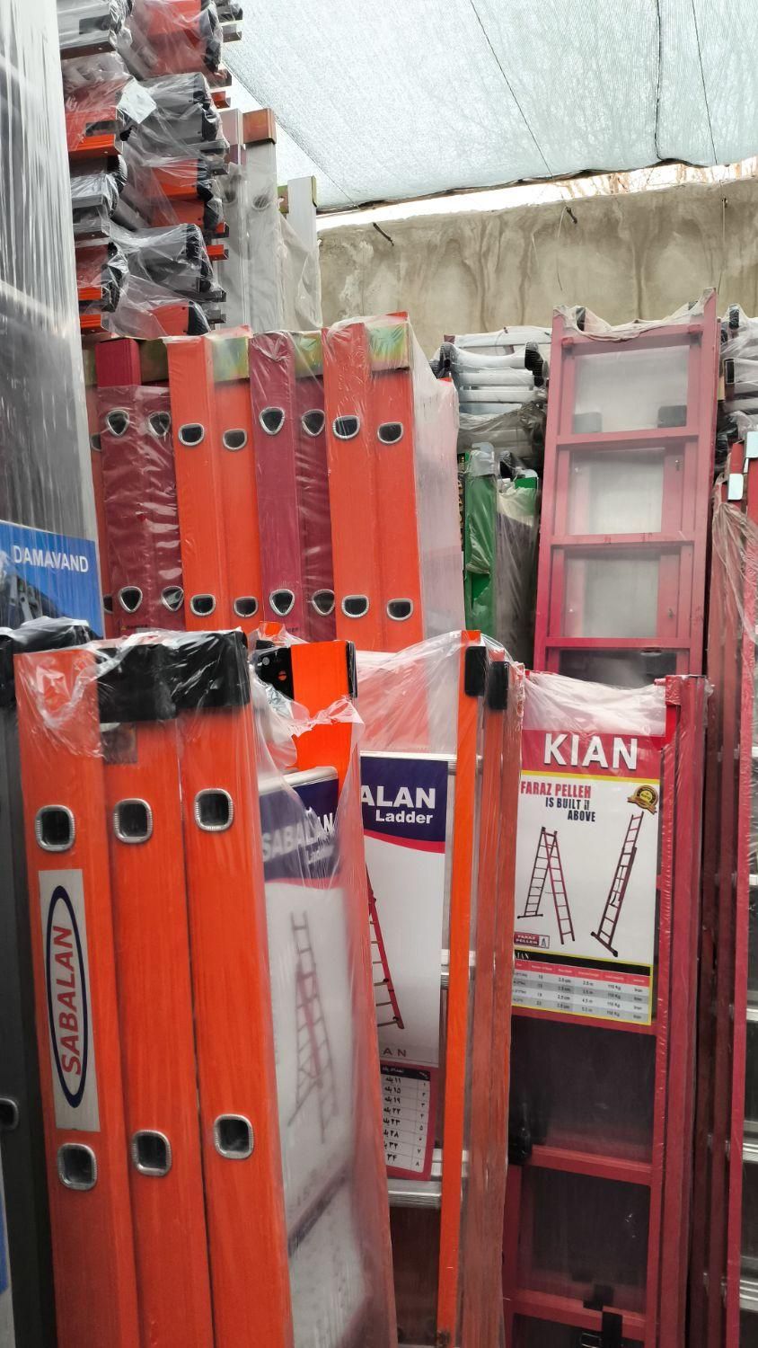 پخش انواع نردبان به قیمت درب کارخانه|ابزارآلات|اصفهان, خرم|دیوار