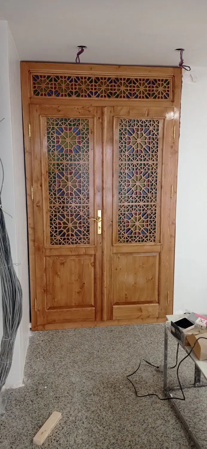گره چینی اورسی مشبک درب و پنجره سنتی|صنایع دستی و سایر لوازم تزئینی|تهران, بهارستان|دیوار