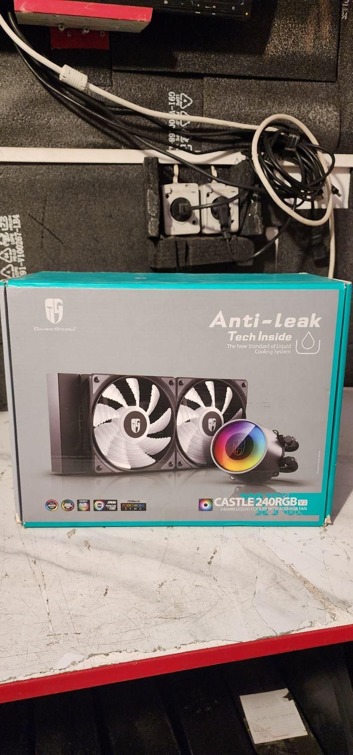 واترکولینگ دیپ کول Castle 240 rgb v2|قطعات و لوازم جانبی رایانه|خرم‌آباد, |دیوار