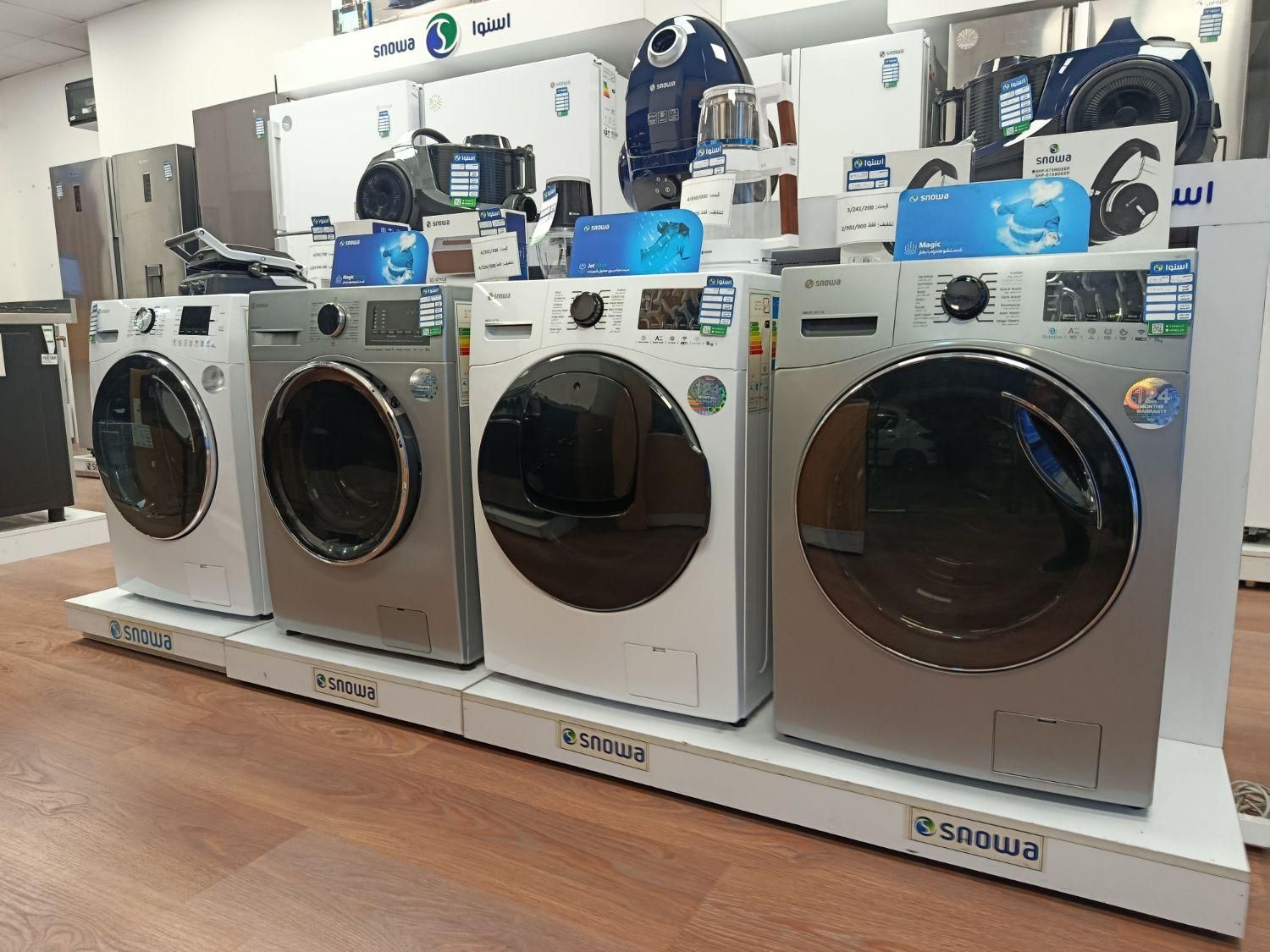 لباسشویی اسنوا(SNOWA)دوو(DAEWOO)|ماشین لباسشویی و خشک‌کن لباس|رشت, دیلمان|دیوار