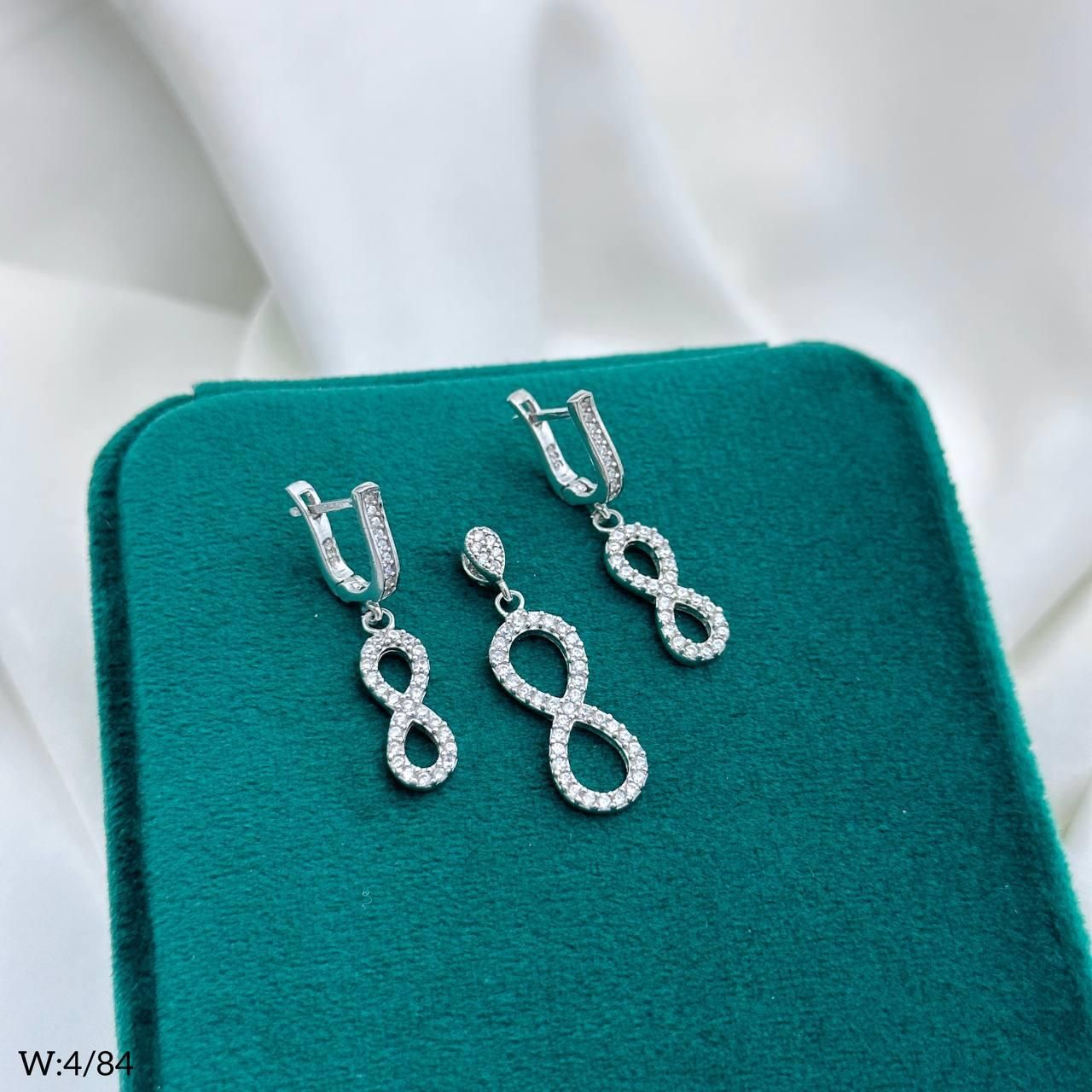 گوشواره و گردنبند نقره اشاغا قیمت گوموش قیز گونی|بدلیجات|تبریز, |دیوار