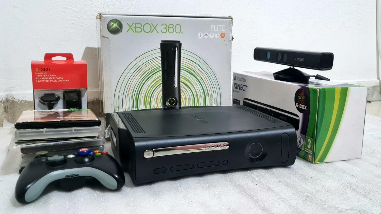 کنسول بازی Xbox 360 ELITE 120 GB JTAG ' ایکس باکس|کنسول، بازی ویدئویی و آنلاین|تهران, پیروزی|دیوار