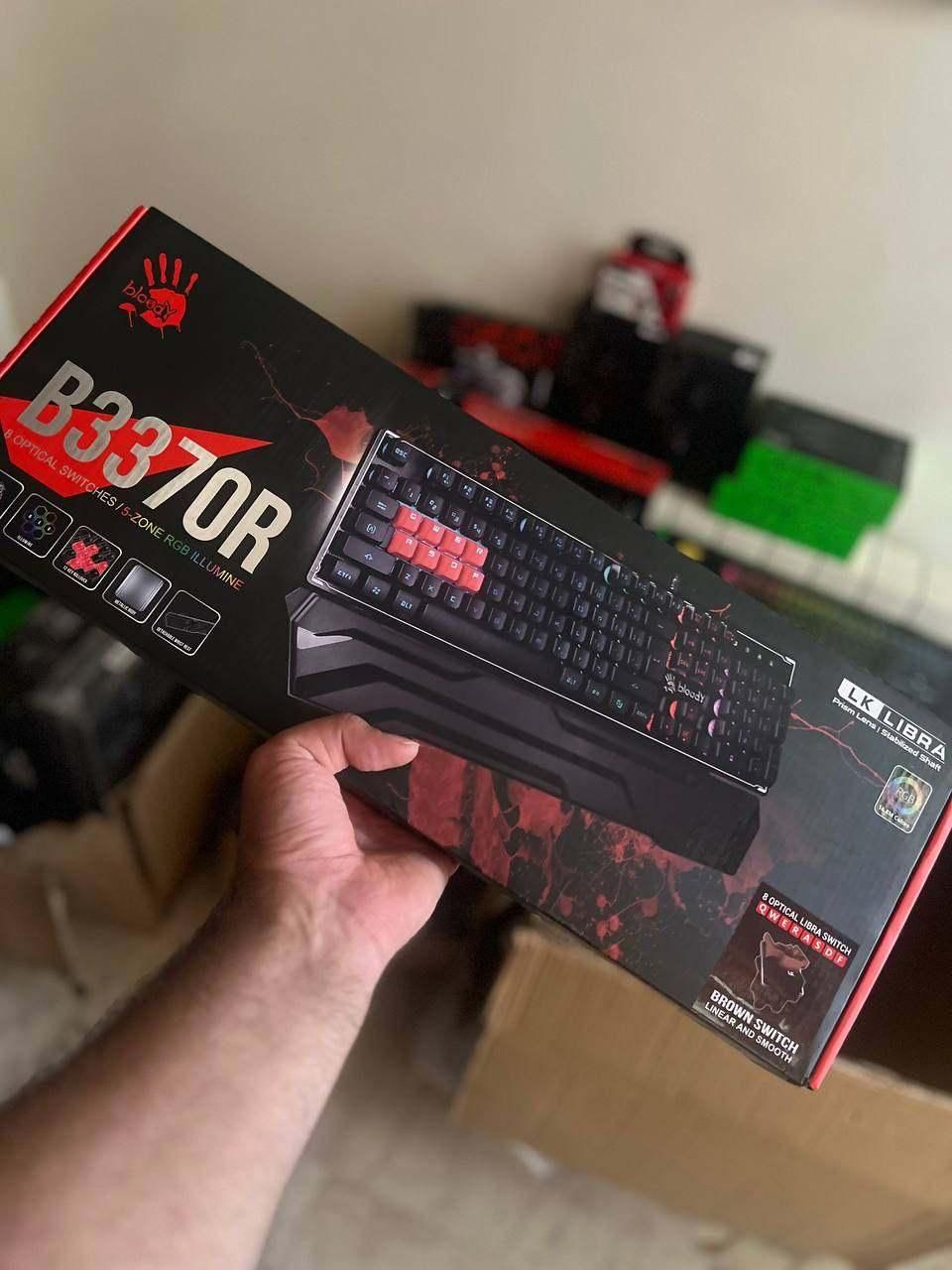 کیبورد مکانیکال bloody a4tech گیمینگ|قطعات و لوازم جانبی رایانه|تهران, ونک|دیوار