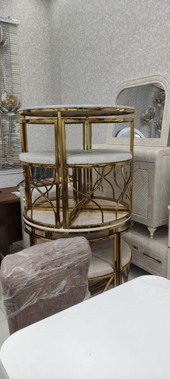 نهارخوری و میز غذاخوری کمجا فلزی|میز و صندلی غذاخوری|کرمانشاه, |دیوار