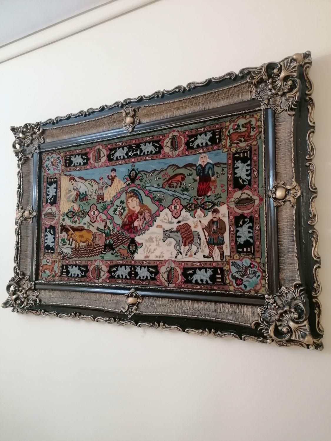 تابلو فرش دستباف|تابلو فرش|شیراز, عفیفآباد|دیوار