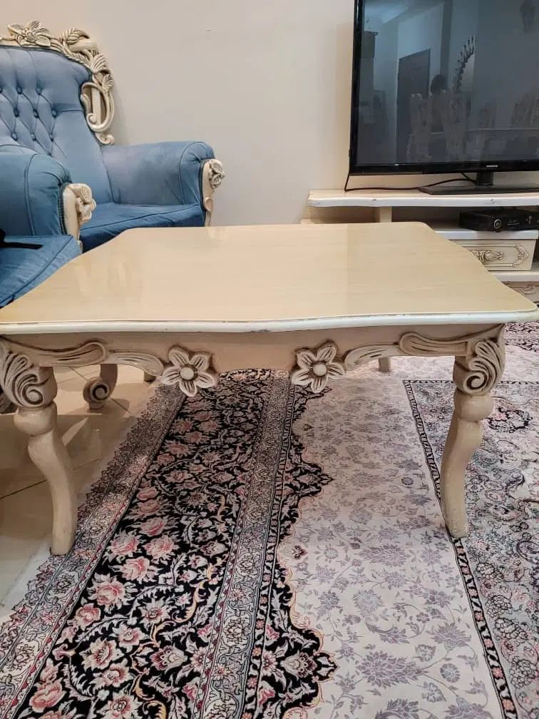 مبلمان ۷ نفره به همراه ناهارخوری و میز عسلی|مبلمان خانگی و میز عسلی|تهران, کرمان|دیوار
