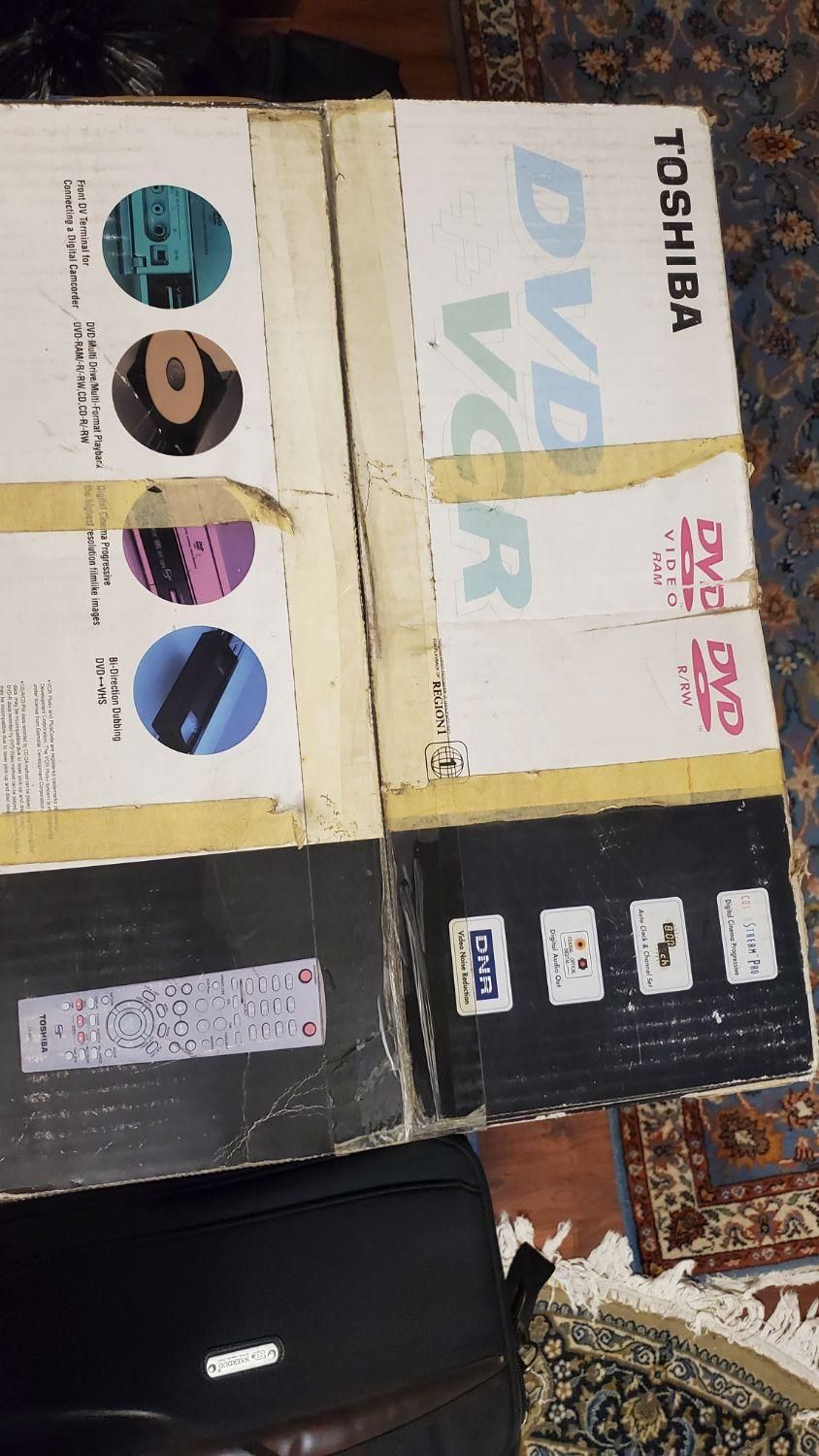 مبدل نوار vhs به DVD اصل توشیبا|پخش‌کننده DVD و ویدیو|تهران, هوانیروز|دیوار