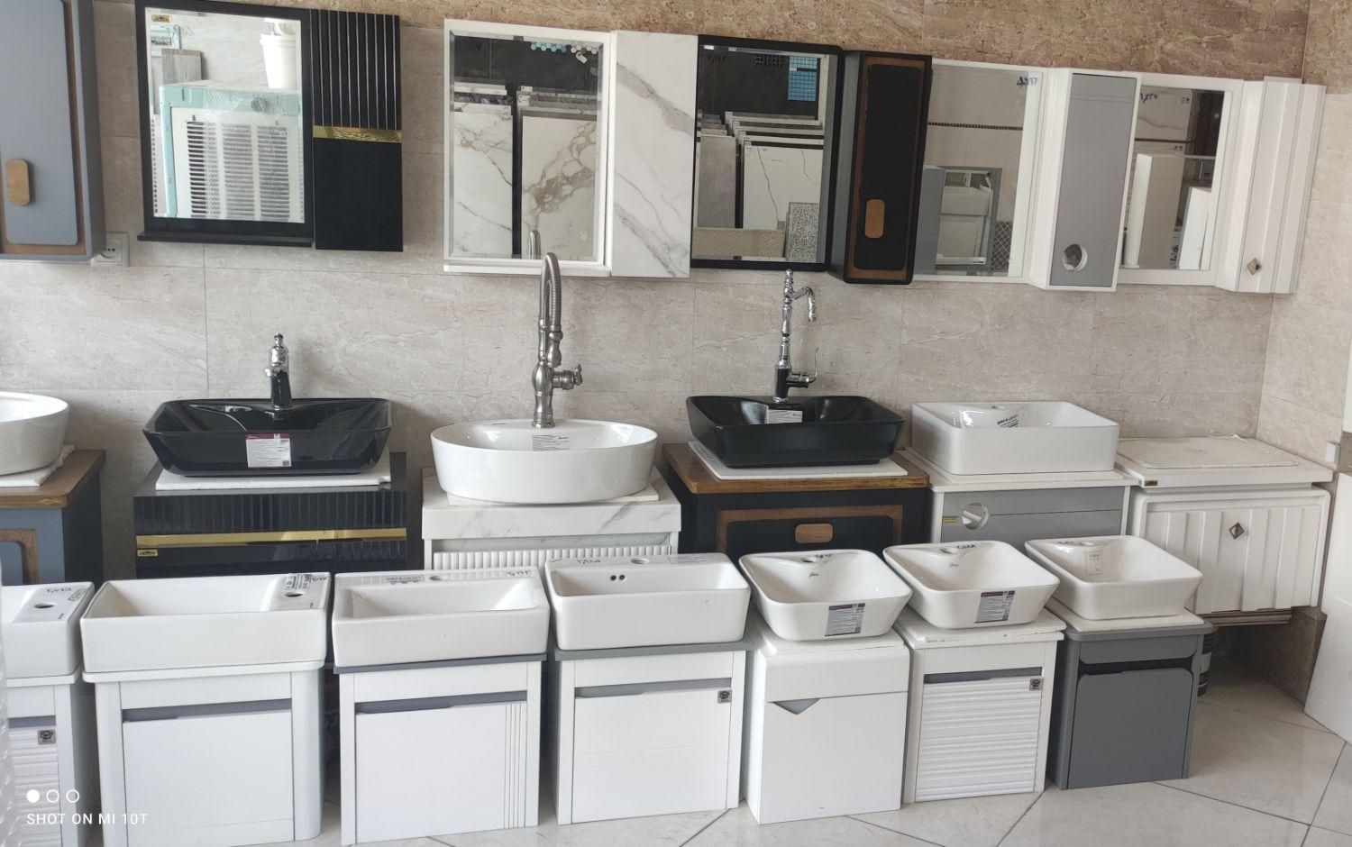 روشویی کابینتی شیرآلات کاشی و سرامیک|لوازم سرویس بهداشتی|فردیس, فردیس|دیوار