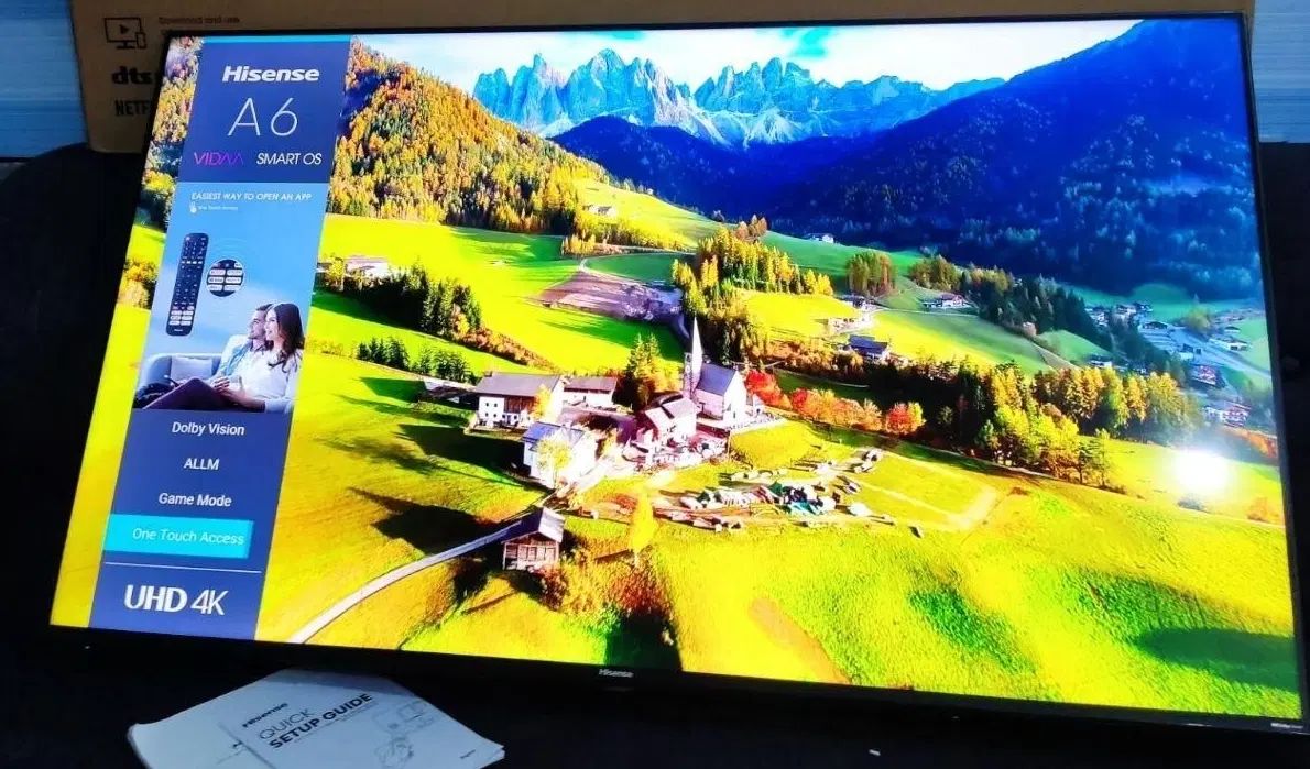 تلویزیون ال ای دی ۵۵اینج هایسنس هوشمند 4K|تلویزیون و پروژکتور|اهواز, شهرک رزمندگان|دیوار