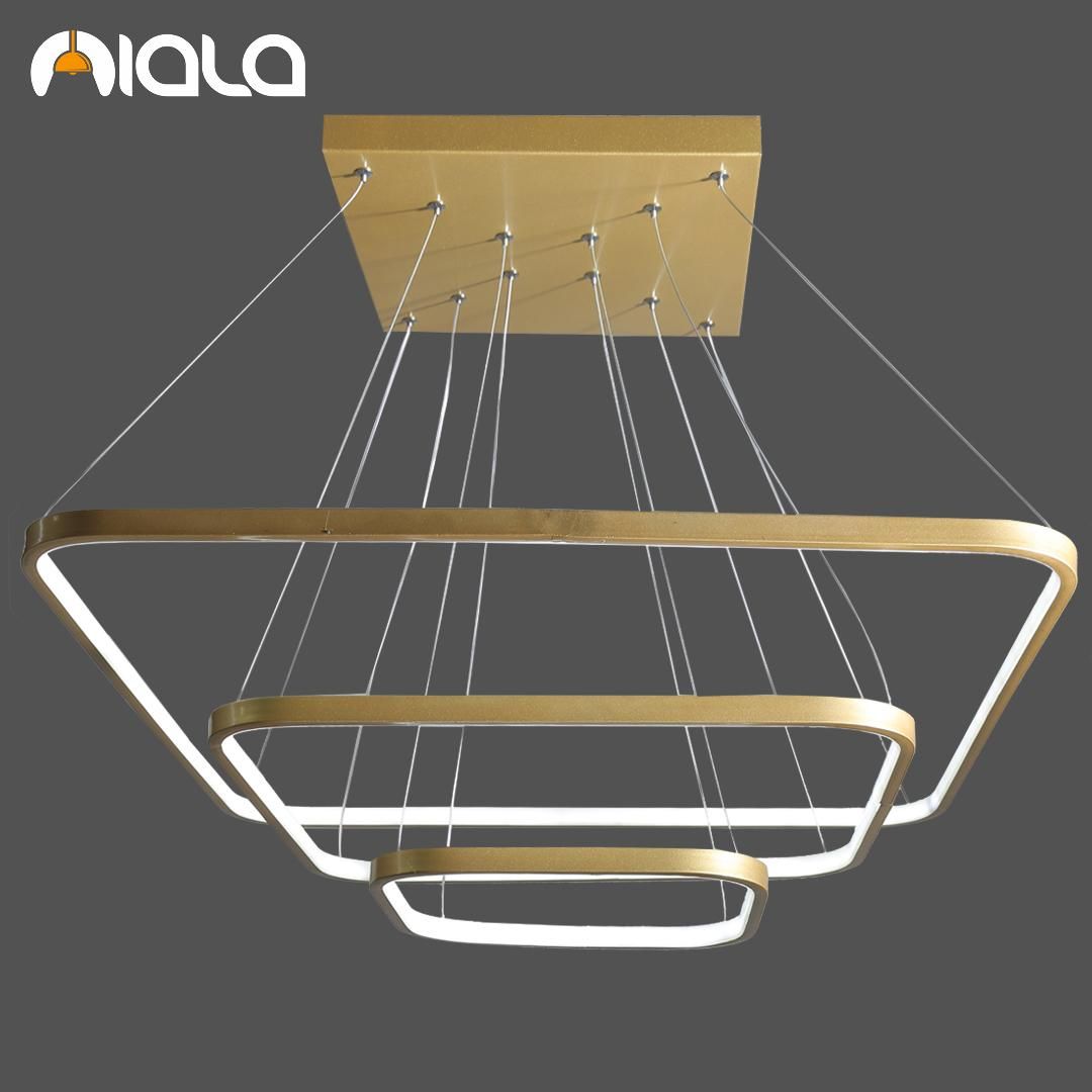 لوستر/مدرن ریموت دار مدل مربع کد L5006 برند نیالا|لوستر و چراغ آویز|مشهد, توس (بلوار توس)|دیوار