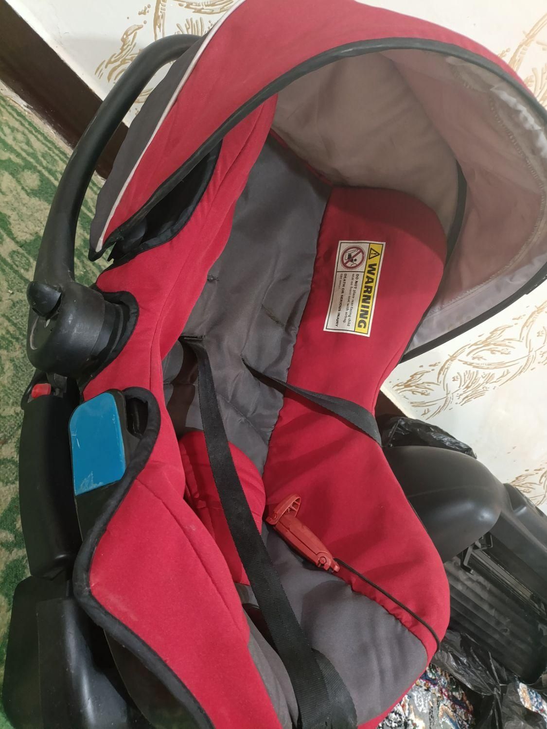 کریر وصندلی ماشین مارک good baby|کالسکه و لوازم جانبی|اهواز, کوی فرهنگیان ۱|دیوار