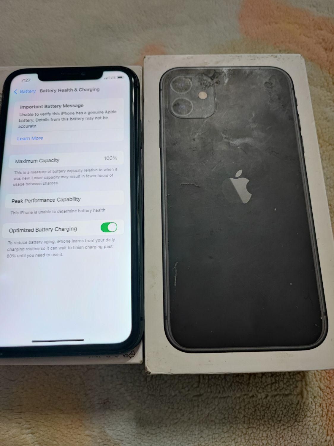 اپل iPhone 11 ۲۵۶ گیگابایت|موبایل|تهران, هفت حوض|دیوار