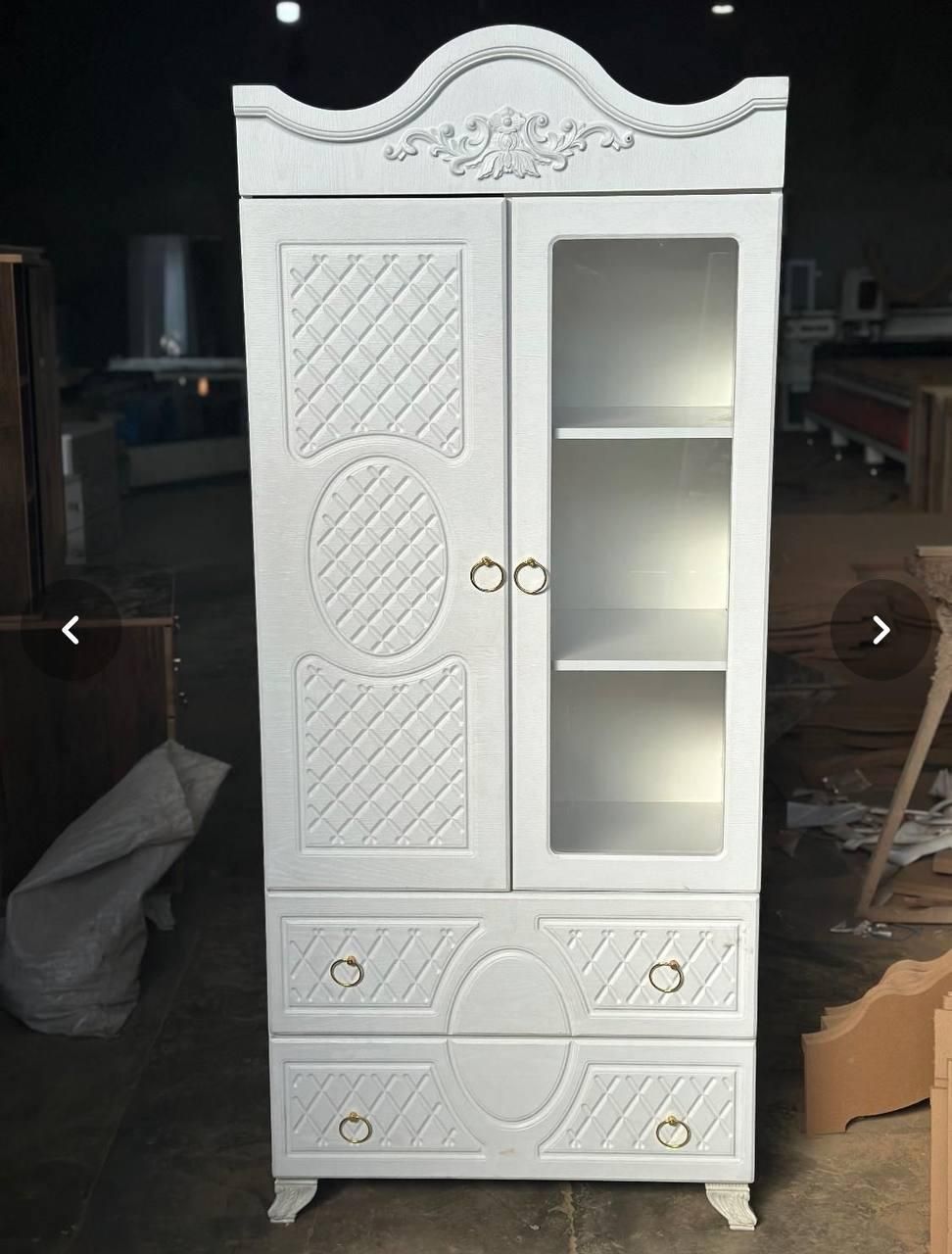 کمد لباس و ویترین مدل بیضی(خوران چوب)|جاکفشی، کمد، دراور|تبریز, |دیوار