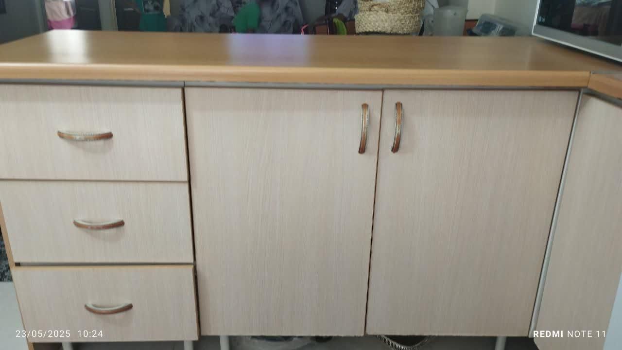 کابینت ام دی اف با هود و سینک|کتابخانه، شلف، قفسه‌های دیواری|تهران, مسعودیه|دیوار