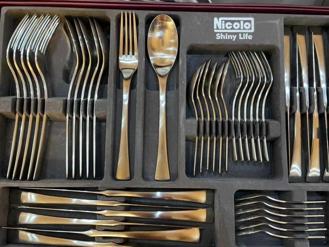 ست قاشق چنگال برند Nicolo آلمانی|ظروف سرو و پذیرایی|تهران, گیشا|دیوار