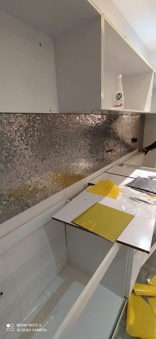 تایل بین کابینتی کامپوزیت پشت چسبدار|مصالح و تجهیزات ساختمان|رشت, فرودگاه سردار جنگل رشت|دیوار