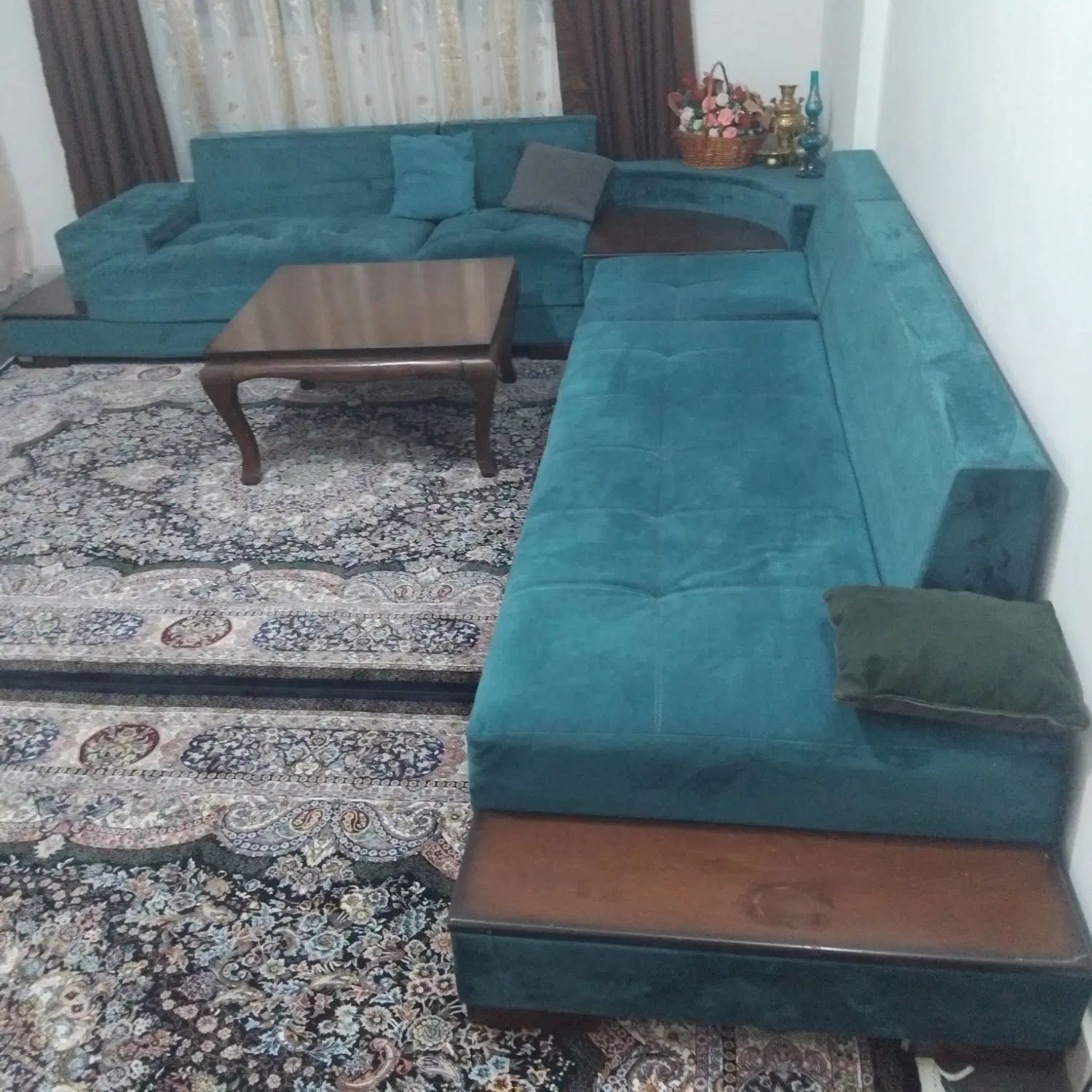 مبل ال 7نفره مبلمان  مبل راحتی|مبلمان خانگی و میز عسلی|تهران, کن|دیوار