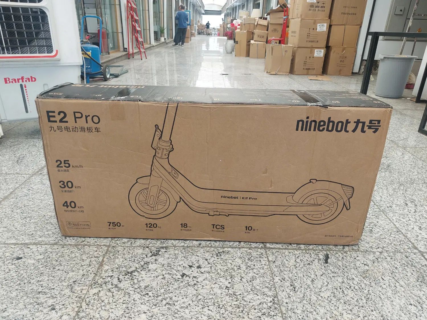 اسکوتر برقی ناین بات مدل E2PRO|دوچرخه، اسکیت، اسکوتر|تهران, خانی آباد نو شمالی|دیوار