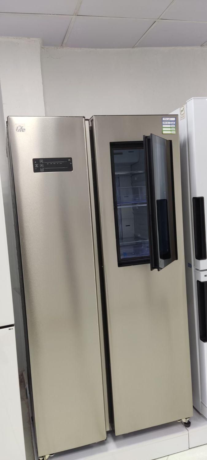 ساید بای ساید لایف ازدَم قسط با برجی 5 تومان|یخچال و فریزر|بیرجند, |دیوار