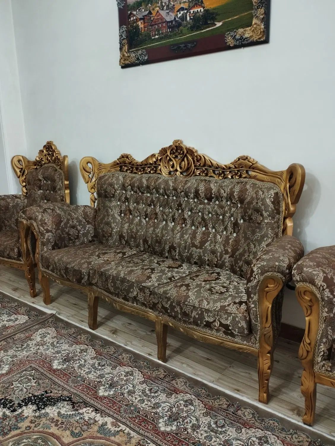 مبل ،میزغذاخوری،سرویس خواب، آینه کنسول،بوفه|تخت و سرویس خواب|رباط‌کریم, نصیرشهر|دیوار
